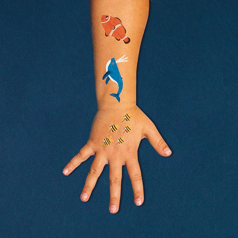 Ocean animal tattoos